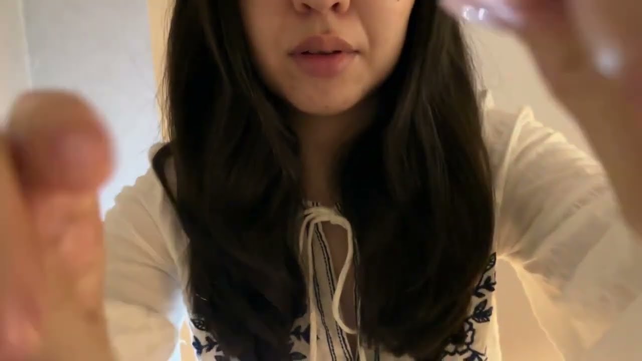 АСМР Массаж Лица с Маслом. Без шепота. ASMR Facial Massage with Oil. Without a whisper.