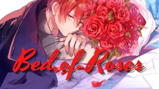 Nightcore - Bed Of Roses (Bon Jovi) (Lyrics)