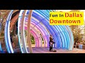 Evening walk in Dallas Downtown | ऐसी है अमेरिकन Evening