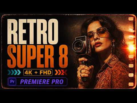 Retro Super 8mm Premiere Pro 4K, a Plug-in Add-On by AAA Presets (Thumbnail 3 of 3)