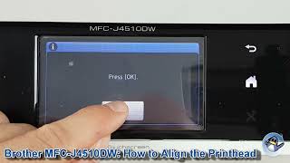 Brother Mfc-J4510Dw How To Do Print Head Alignment