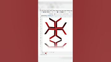 3d logo in Corel draw #trending #viral #coreldrawtutorial #tutorial #graphics #coreldraw #art #logo