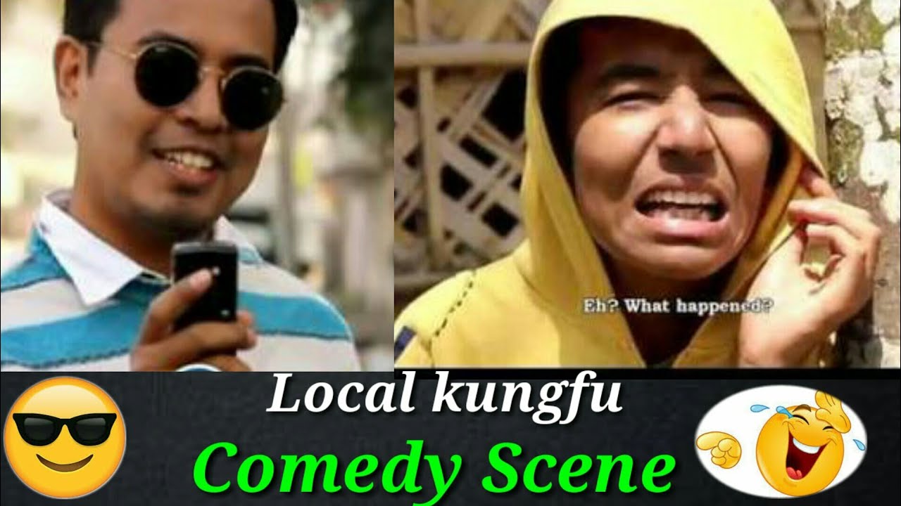 Local KungFu Part 1   Funny Scenes  Local Kungfu 1   Comedy Bonzo  Montu Da