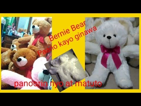 PAANO GUMAWA NG BERNIE BEAR/TEDDY BEAR/FRIENDLY BEAR TUTORIAL