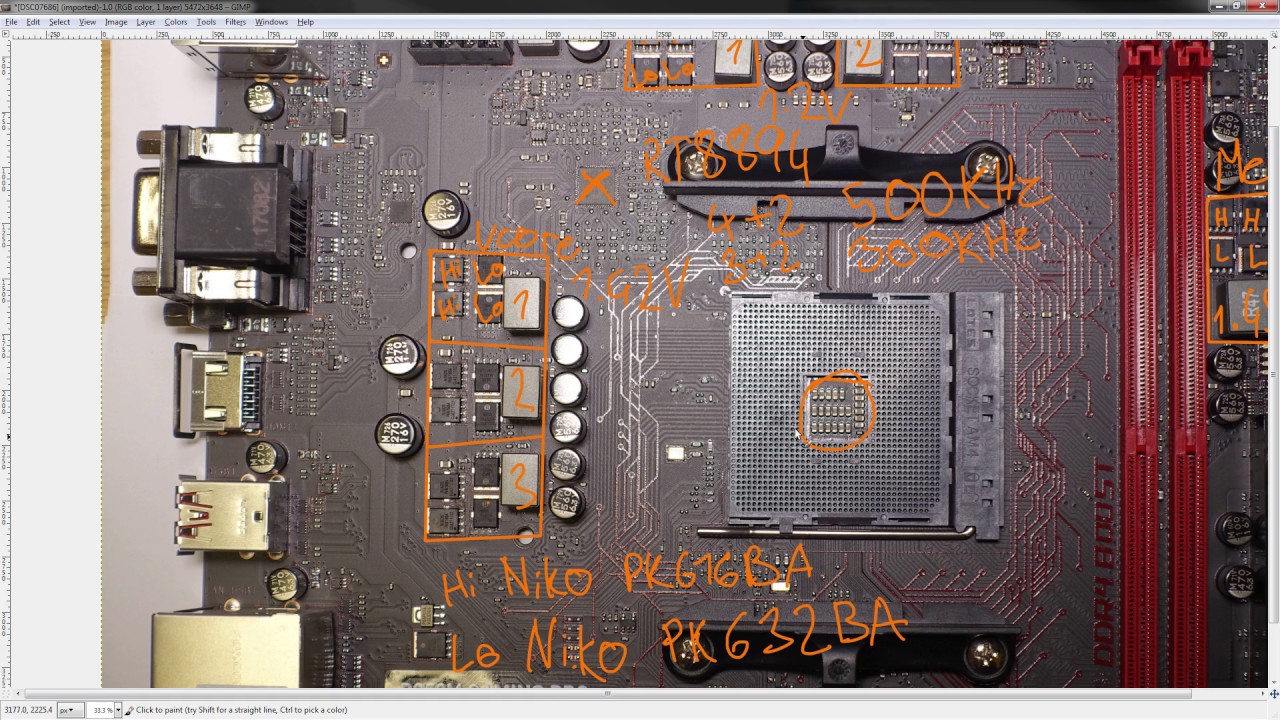 Pcb Breakdown: Msi B350M Gaming Pro : R/Amd