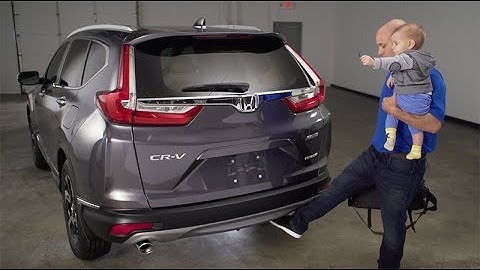 2018 Honda CR-V Tips & Tricks: How to Use the Hands-Free Liftgate