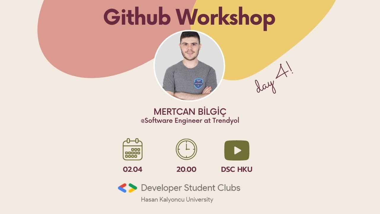 GitHub Workshop - YouTube