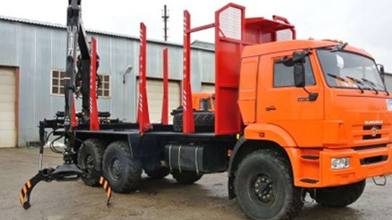 #998. KAMAZ Timber Trucks [RUSSIAN AUTO TUNING] zilong