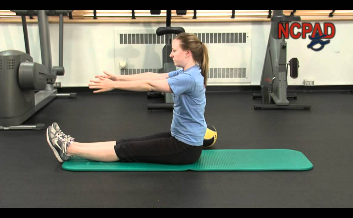 floor exercises for back pain Roll Up