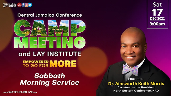 Sabb., Dec. 17, 2022 || Camp Meeting & Lay Institu...