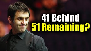 Incredible Frame for Victory from Ronnie O'Sullivan!