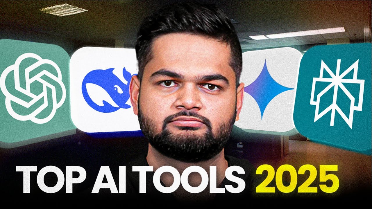 Top 10 FREE AI Tools Better Than ChatGPT | By - Aditya Kachave | Be10x