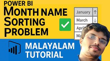 Power BI Month Name Sorting - A Simple Fix