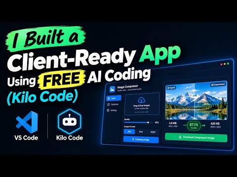 I Built a Client-Ready App Using FREE AI Coding in VS Code  (Kilo Code)