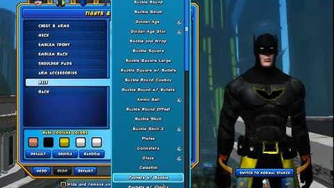 batman champions online character creation part 2