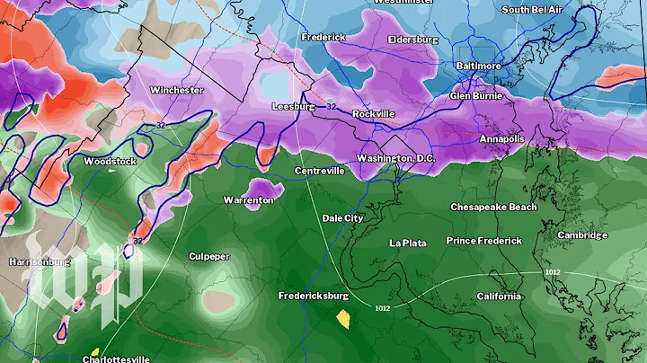 Here's how much snow and rain to expect in D.C. this week
