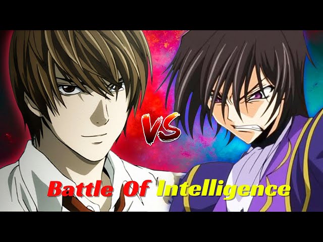 Lelouch Is more intelligent than Light !