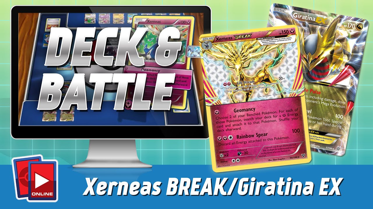 Xerneas BREAK/Giratina EX Deck & Battle PTCGO - YouTube