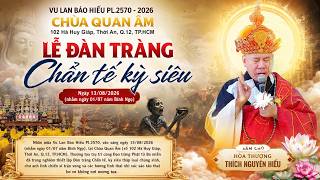 Download Lagu Lễ Đăng Đàn Chẩn Tế Kỳ Âm Siêu Dương Thái Vu Lan 2026 - Chùa Quan Âm