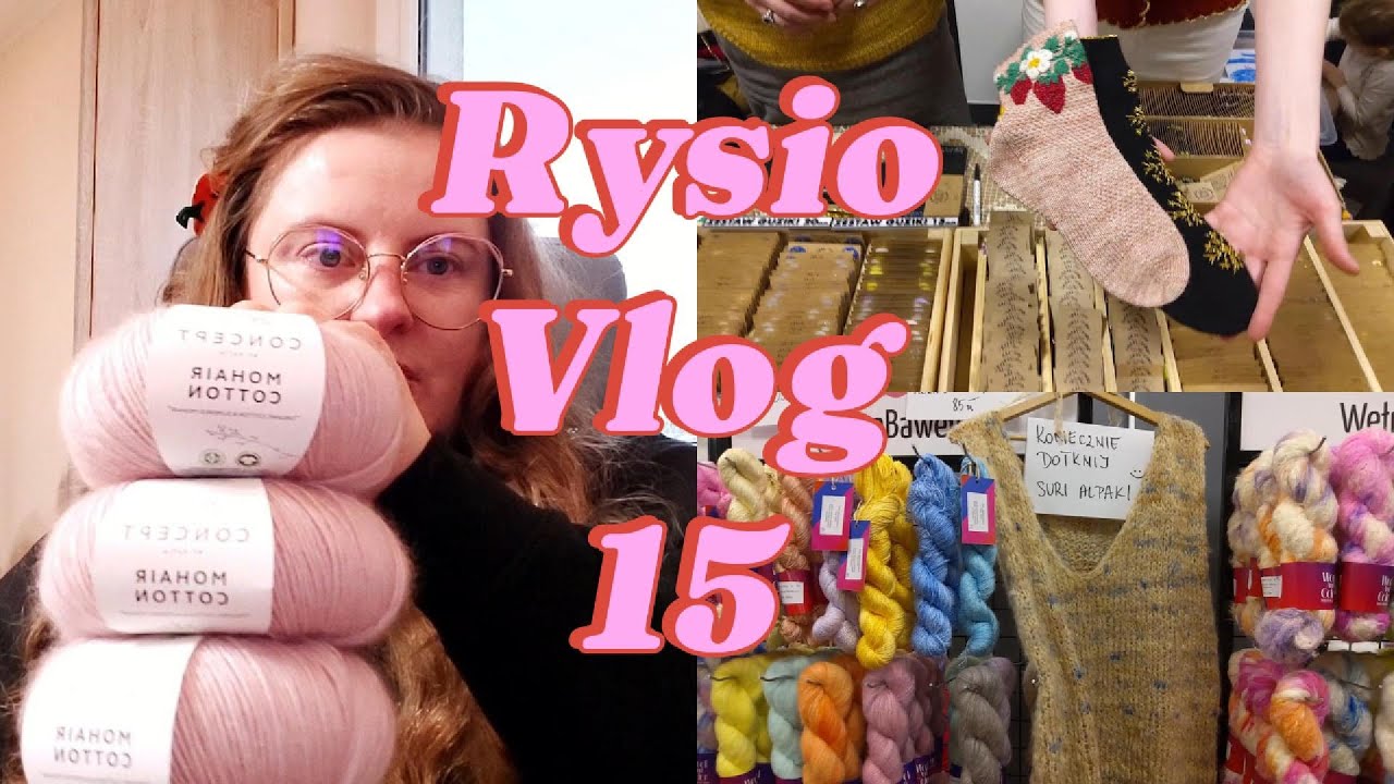 RysioVlog 15 Zamotka 2025 czyli pierwsze targi w Częstochowie