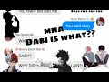 [MHA TEXT]Dabi is what??Boys feel sad too-Rosendale(Not a lyrics prank)