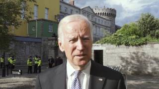 Dublin Castle, Ireland: Check in with Vice President Biden