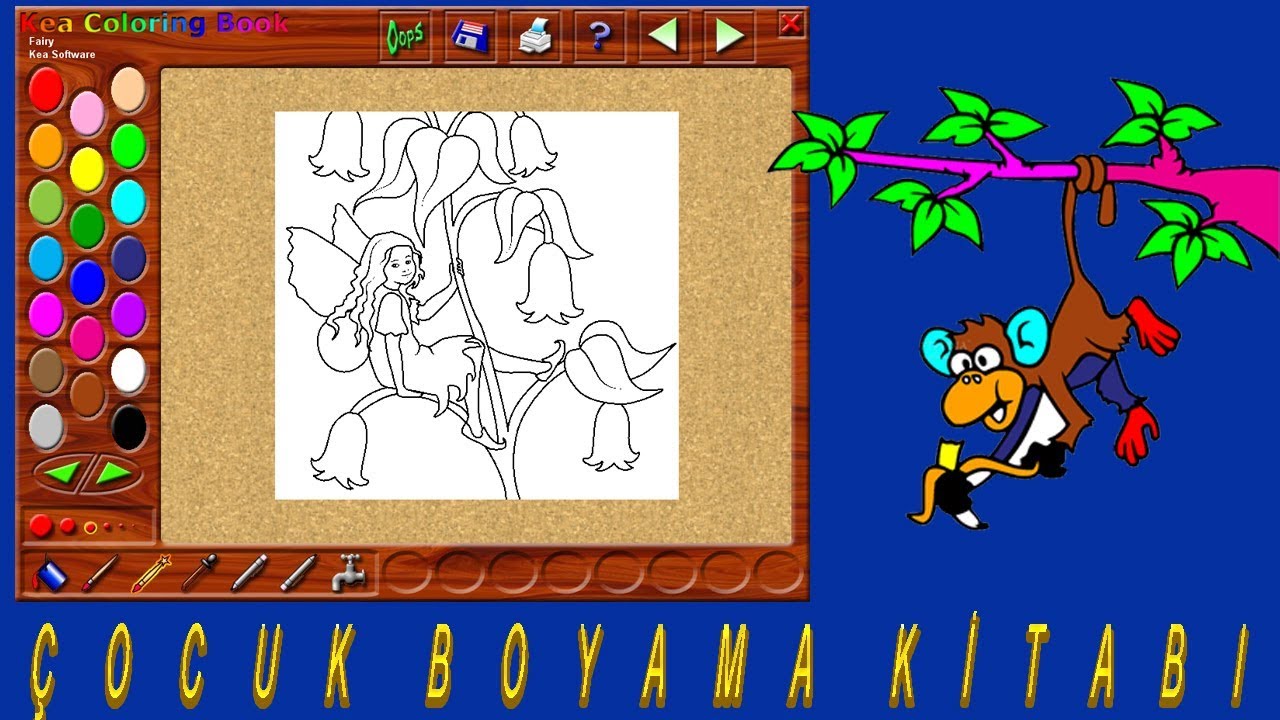 Download Çocuklar için Boyama kitabı programı, Kea coloring book - YouTube