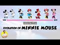 Evolution of MINNIE MOUSE - 91 Years Explained | CARTOON EVOLUTION