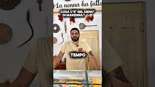#shorts MA IL MENÙ? 📹@moncixyz #food #foodie #foodlover #menu #cooking #cook #lecce #salento