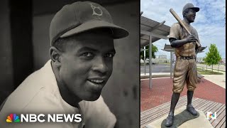 Replacement statue of Jackie Robinson being crafted after theft