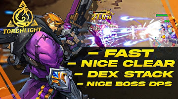 Torchlight Infinite - T8 Map Carino Lightning Shot DEX STACKING!