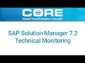 Technical monitoring with sap solution manager 72