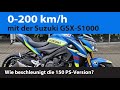 0-200 km/h  -  Suzuki GSX-S1000