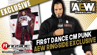 AEW Figure Insider: 'The First Dance' CM Punk Ringside Exclusive Wrestling Figure from Jazwares!