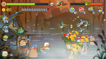 Swamp Attack - Hard Mode. Episode 8. Level 4 Gameplay Android walkthrough