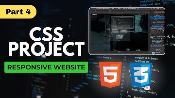 🔥 CSS Responsive Project | Part 4 (Final) | Complete Website Tutorial