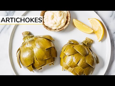 Video: Paano Kinakain Ang Mga Artichoke