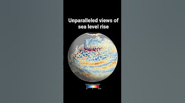 Global sea levels have risen more than 4 in (102 mm) since measurements began in 1992.