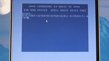 C64 ARDUINO DMA BASIC ROM COPY