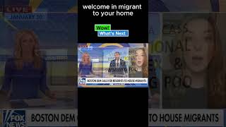 Democrat urging local RESIDENTS to house migrants 