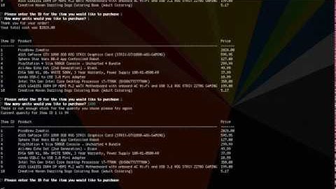 Node/SQL CLI App - Bamazon