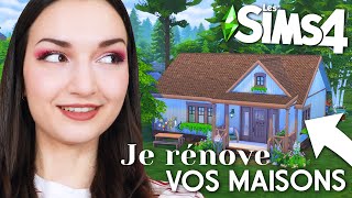 Maison dévastée par un séisme ! 😨 | Je rénove VOS maisons | Sims 4