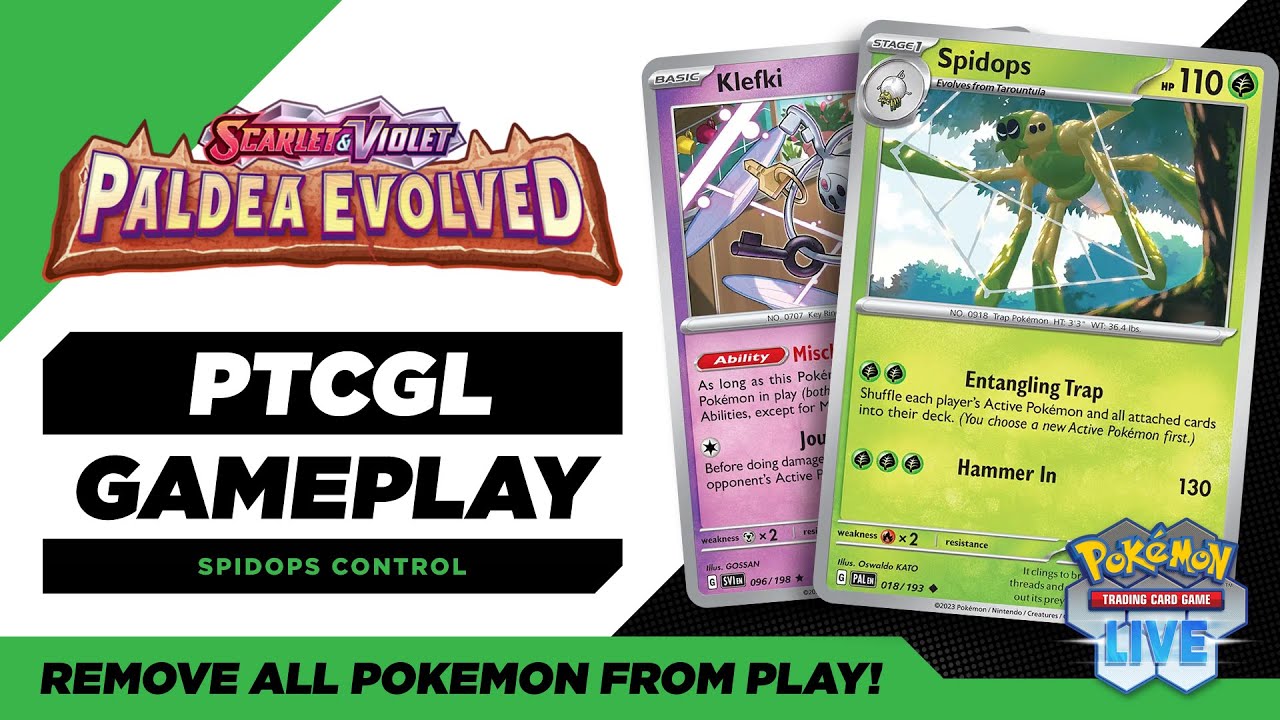 This Spidops Deck is Absolute Madness [PTCGL]