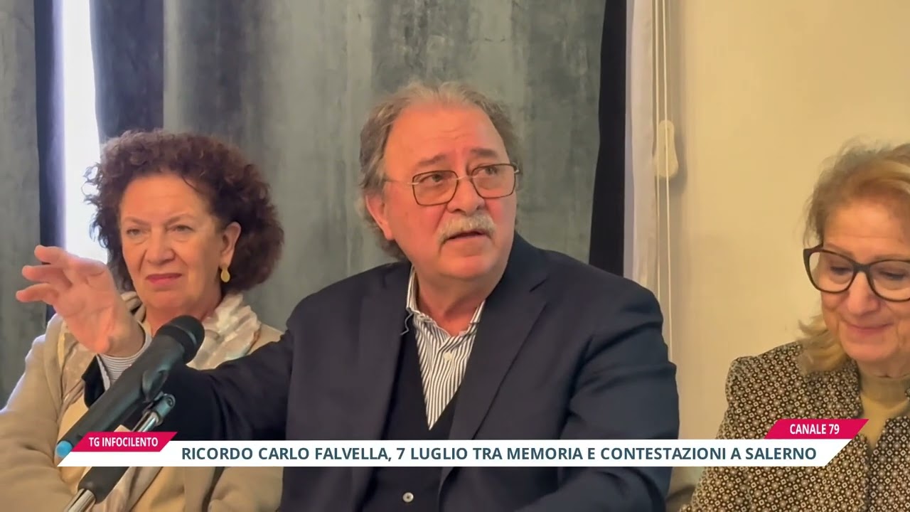 Tensioni a Salerno nel ricordo di Carlo Falvella: tra memoria e contestazioni