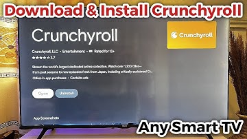 How to Install Crunchyroll on Smart TV