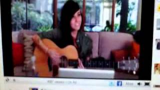 Lights - Face Up Acoustic Live Ustream