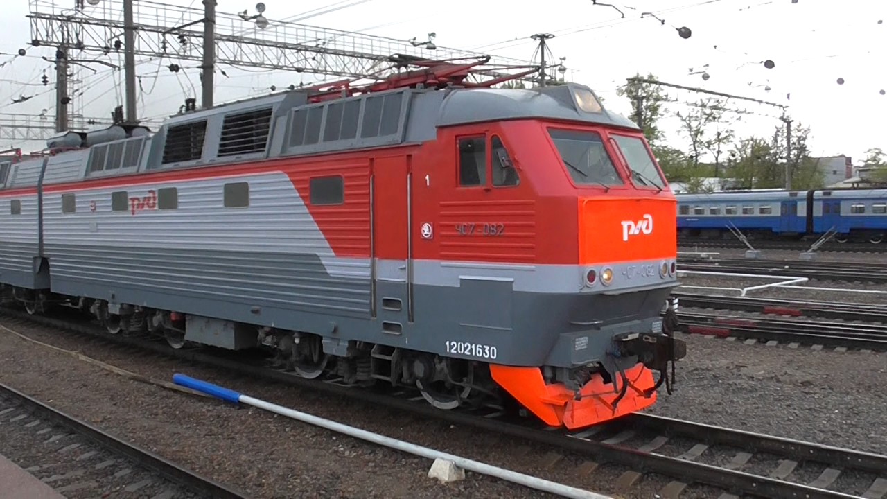сарай загадок, ruská elektrická lokomotiva ČS7 (FHD)