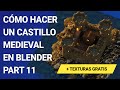 ▷ Cómo hacer un castillo medieval en Blender | part 11