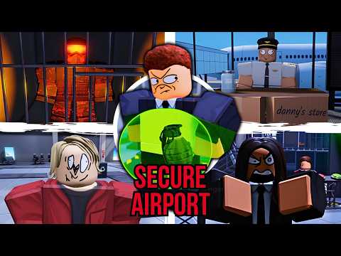 Secure the Airport - Full Game Walkthrough + Ending - Roblox