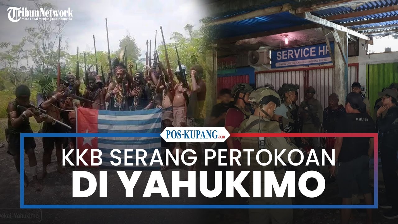 KKB Serang Kompleks Pertokoan di Yahukimo